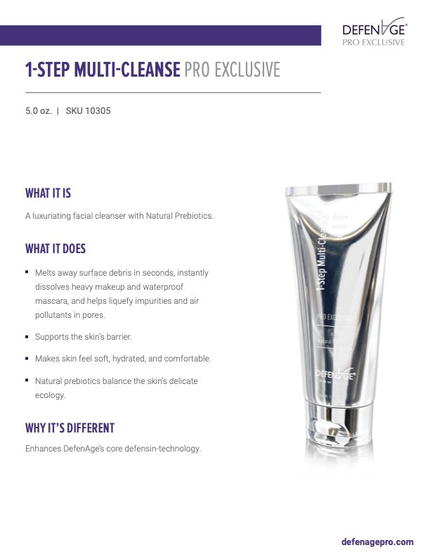 DefenAge 1-step Multi-Cleanse