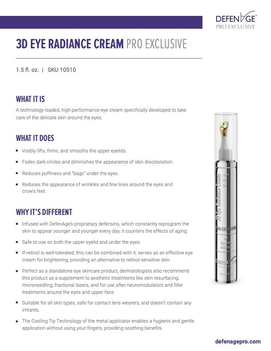 DefeAge 3D Eye Radiance Cream